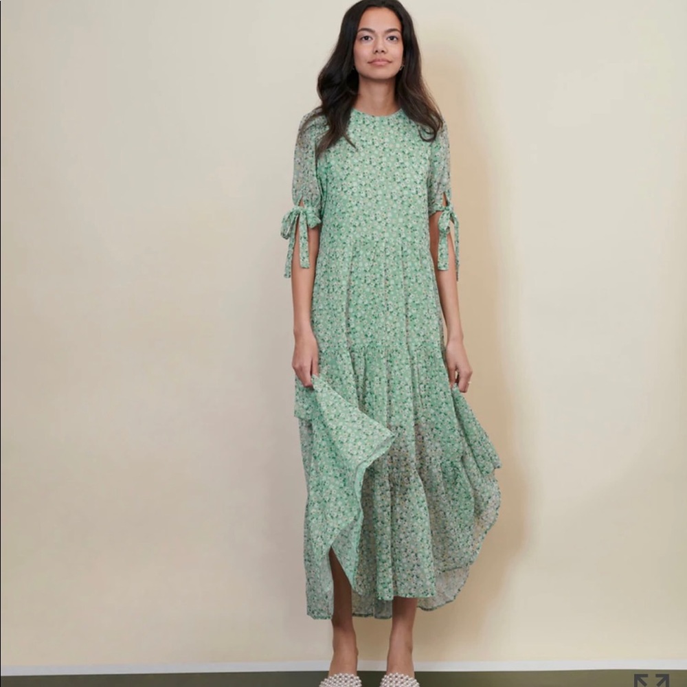 Sister Jane Rival Floral Tiered Dress size XL